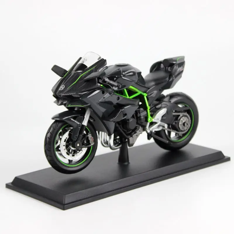 Комплект моделей MaiSto из литья под давлением: модель мотоцикла KAWASAKI Ninja H2R 1:12