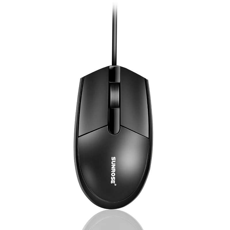SUNROSE T27S Splashproof USB Проводная 104 клавиши клавиатура + мышь набор для домашнего офиса