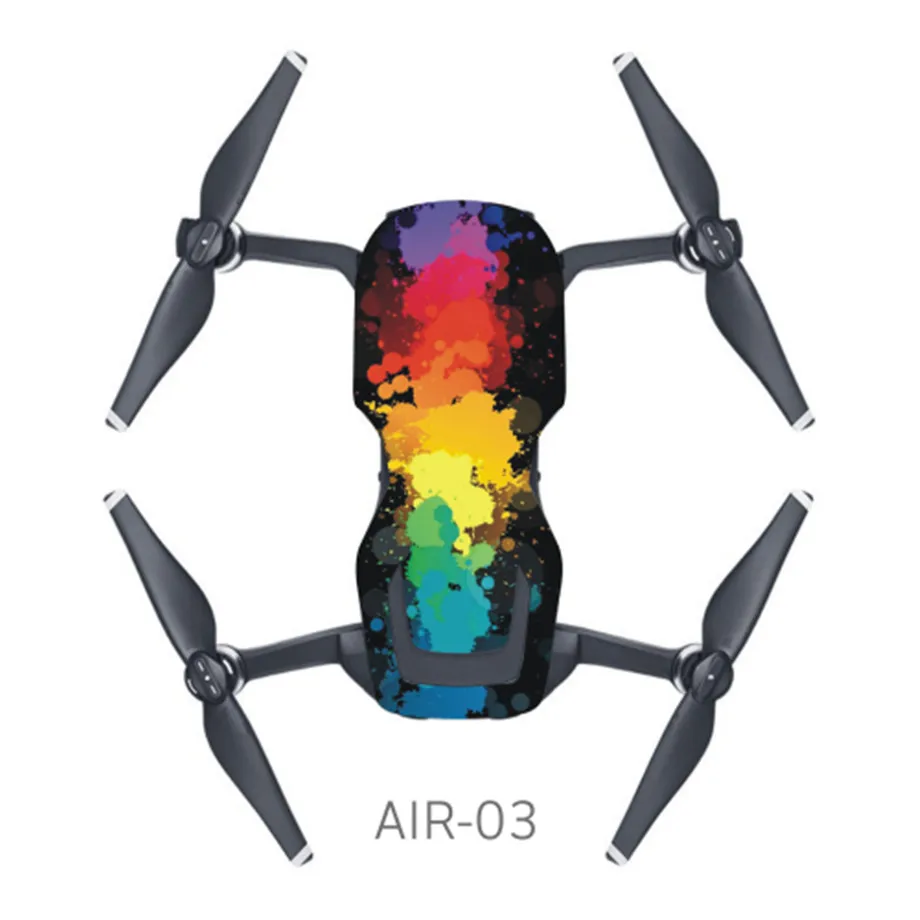 Водонепроницаемая наклейка из ПВХ для DJI MAVIC AIR Drone защитная оболочка корпуса