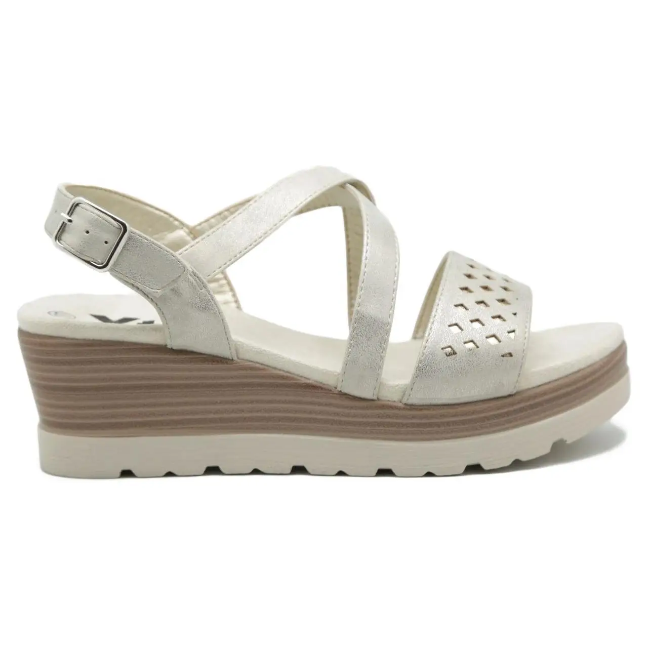 HOYVOY WOMAN SKIN SANDALS CUNA SANDAL GILDED XTI.|Боссоножки и сандалии| |