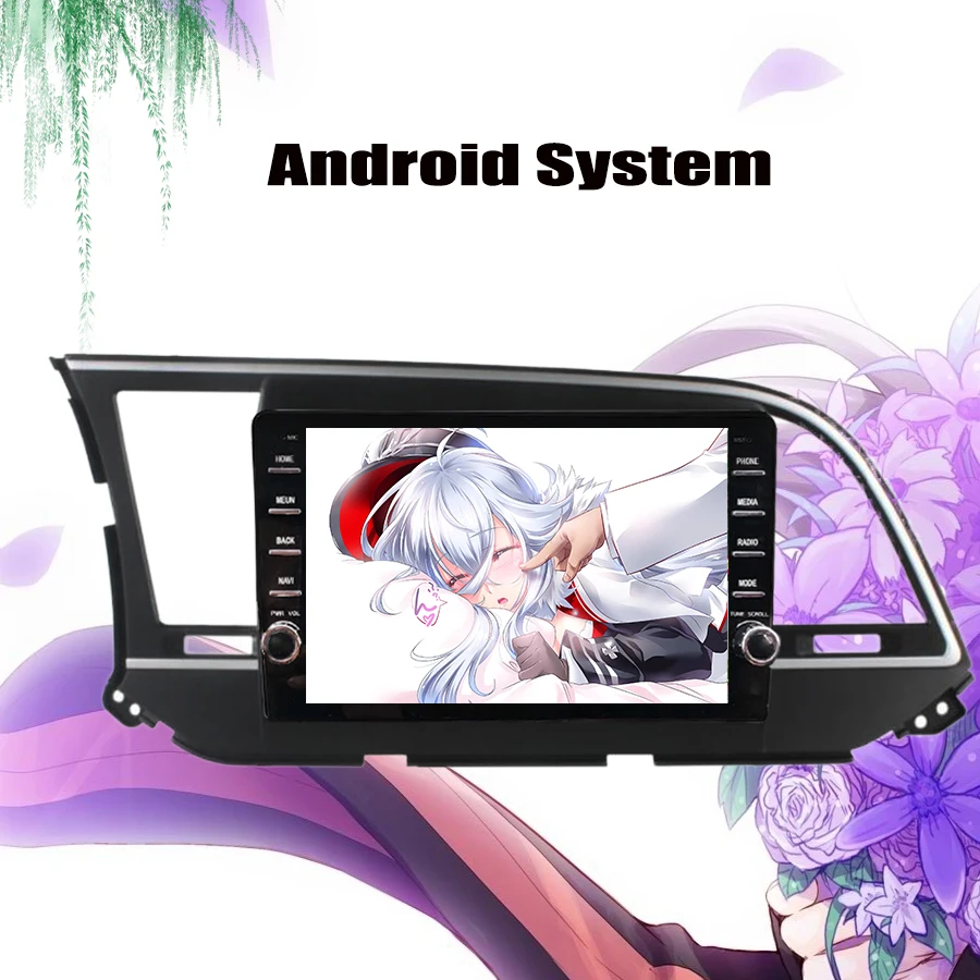 Головное устройство 8 дюймов для 2016 2017 2018 2019 Hyundai Elantra автомобильное радио GPS