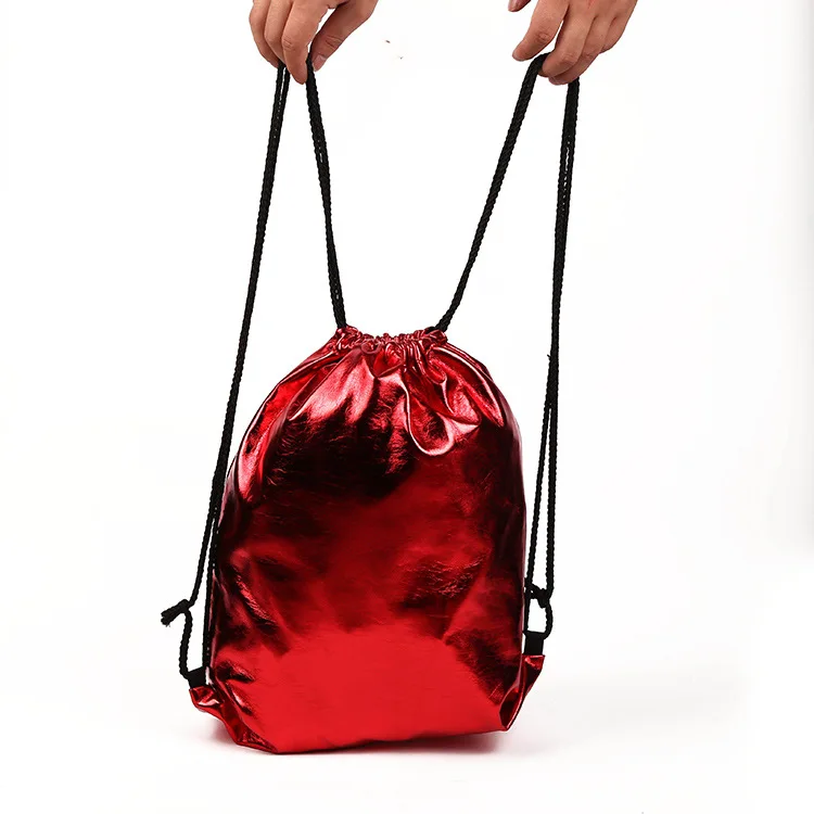 Кожаный женский рюкзак eTya школьные сумки на шнурке для девочек-подростков