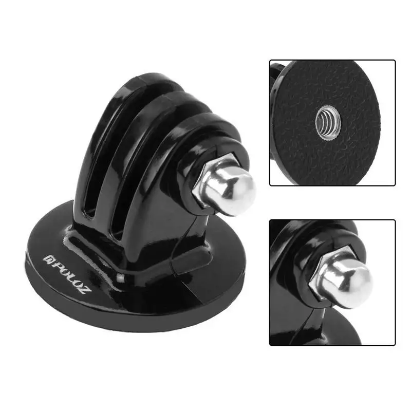 PU03 Lightweight Action Camera Tripod Screw Mount Fixing Adapte For Sport Cameras GoPro Accessories | Электроника