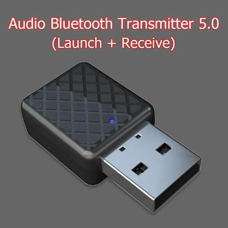USB-ключ 5 0 приемник передатчики беспроводной аудио музыкальный стерео адаптер