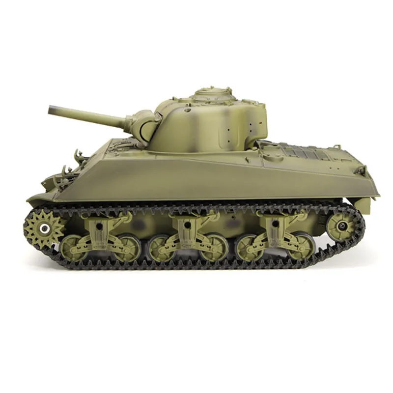 Heng Long 3898 1 2 4G 1/16 RC Танк US Sherman M4A3 танк с радиоуправлением боевой снаружи двери