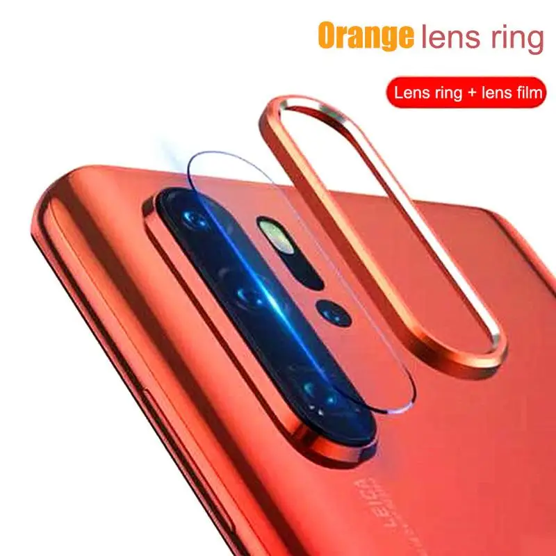 Защитная пленка для камеры из закаленного стекла Huawei P30 P30Pro металлическая задняя