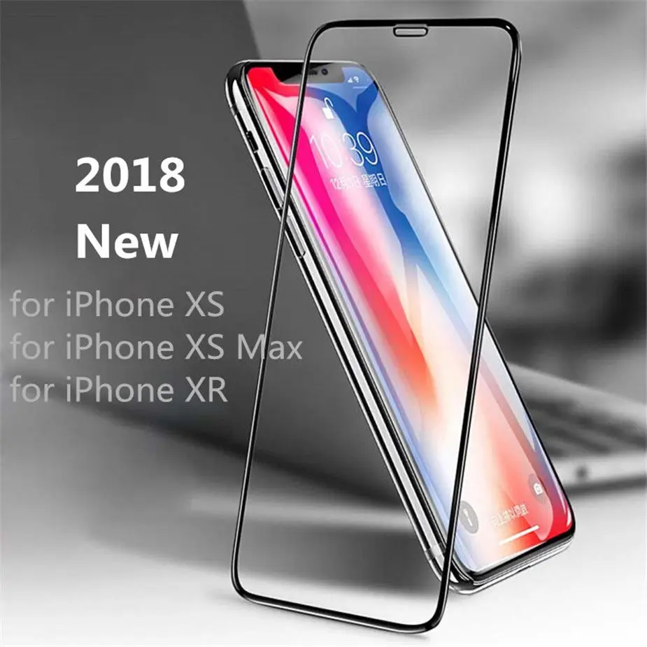KISSCASE устойчивое к царапинам 5D закаленное стекло для iphone X XS XR MAX HD 9H твердость