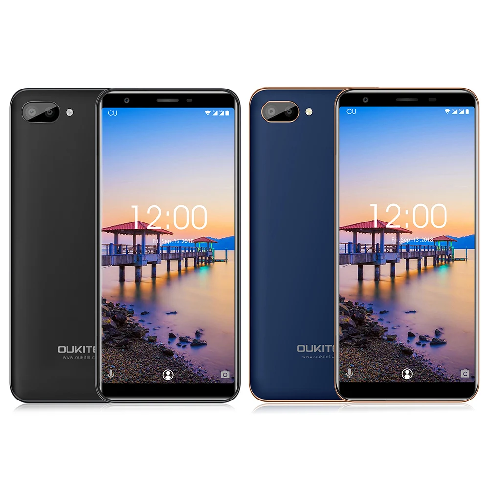 OUKITEL C11 3g смартфон 5 дюйма ips 2.5D ОС Android 8 1 MTK6580A ГБ Оперативная память GB Встроенная 3400
