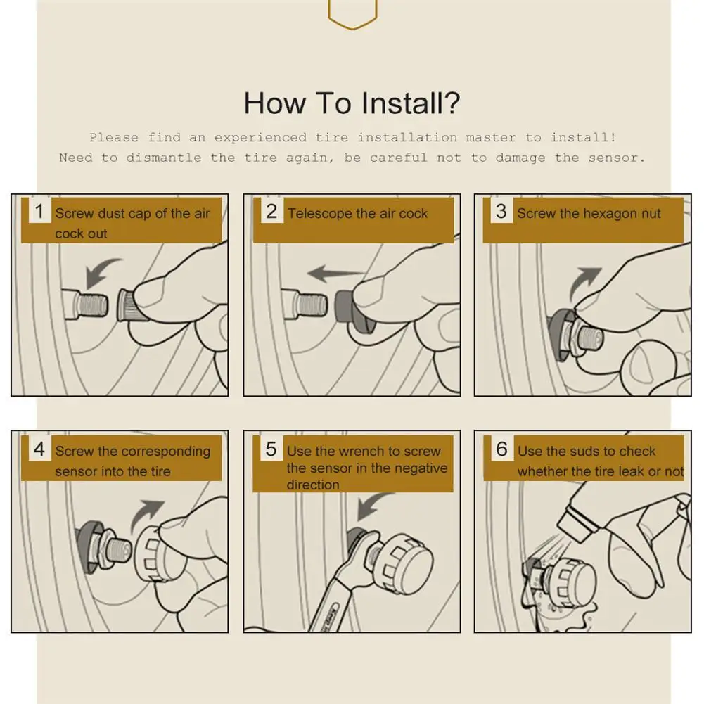 Новый V11B автомобильный сигнализатор давления в шинах Система Bluetooth TPMS тестер Android