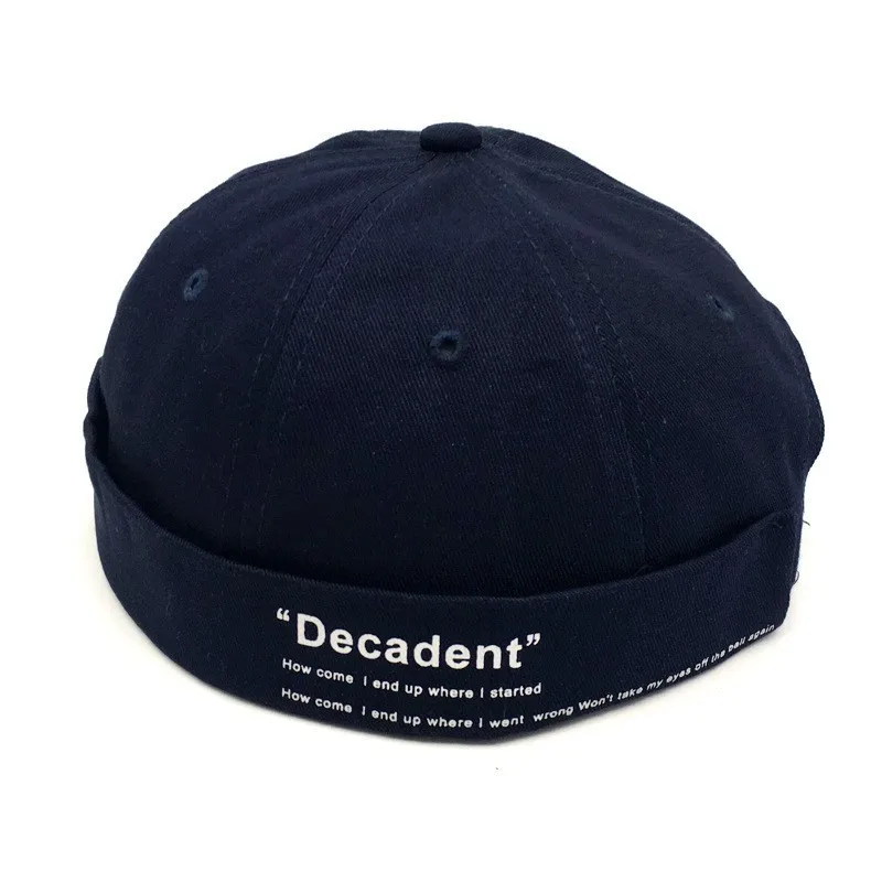 Милые шапки для женщин Skullies мужские и женские Skullcap однотонные хлопковые