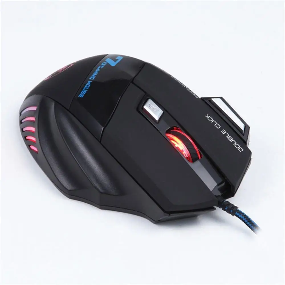 Проводсветодиодный светодиодная Игровая USB мышь игровая 7D PC 3200 dpi Мышь оптическая