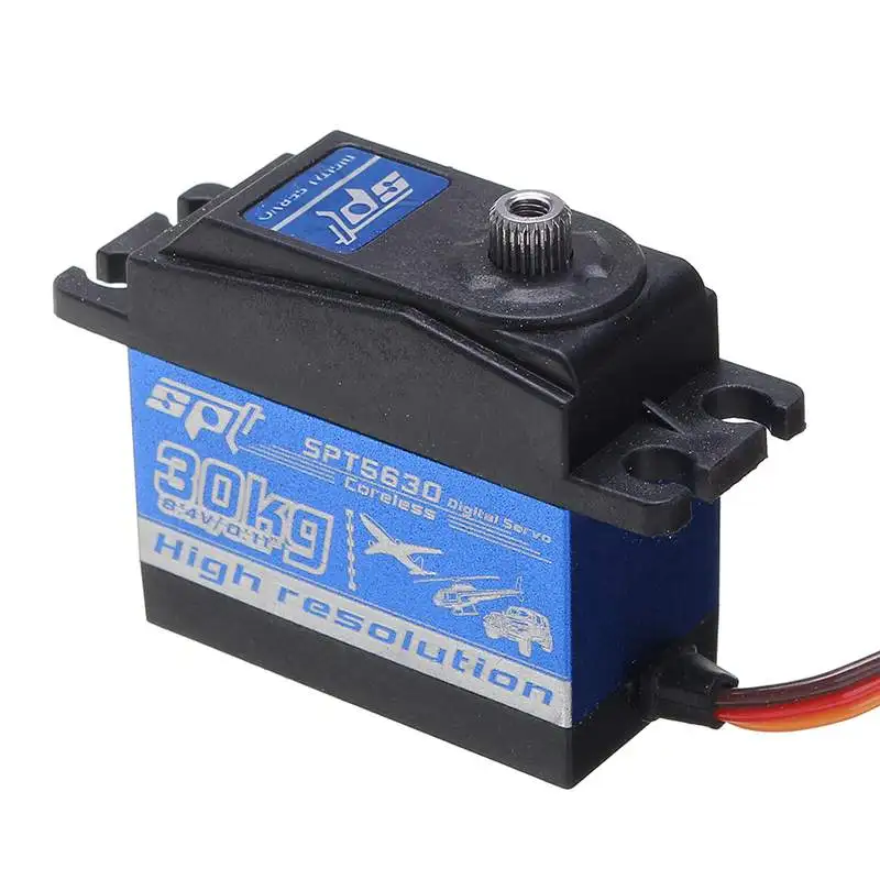 SPT Servo SPT5630 Digital Coreless 30KG 90° Metal Gear For RC Helicopter Car Boat Models Spare Parts Accessories | Игрушки и хобби