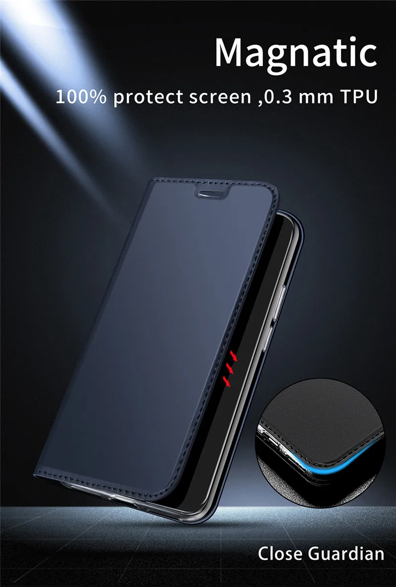 Флип чехол для Xiaomi Redmi Note 8 7 5 6 Pro 7A 4 8A K20 S2 Mi 9T 9 se A3 A2 lite Max 3 Mix 2s F1 кожаный силиконовый