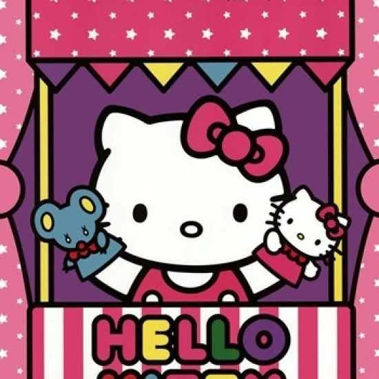 Hello kitty ламинированный плакат с изображением кукол (24x36)|Таблички и знаки| |