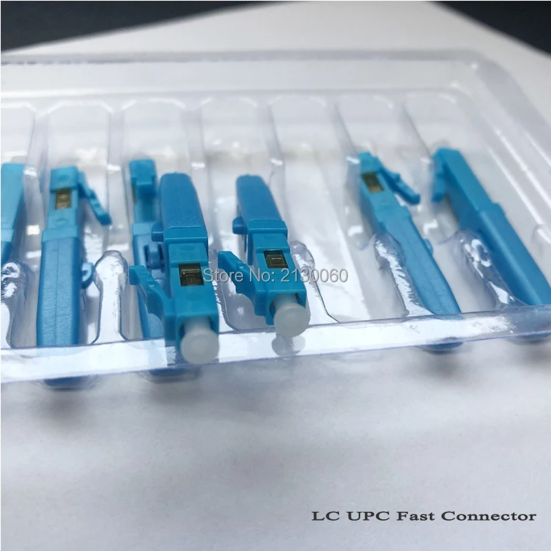 10Pcs/lot LC UPC APC singlemode fiber optic quick connector LC Embedded type FTTH Fiber Optic Fast Connector