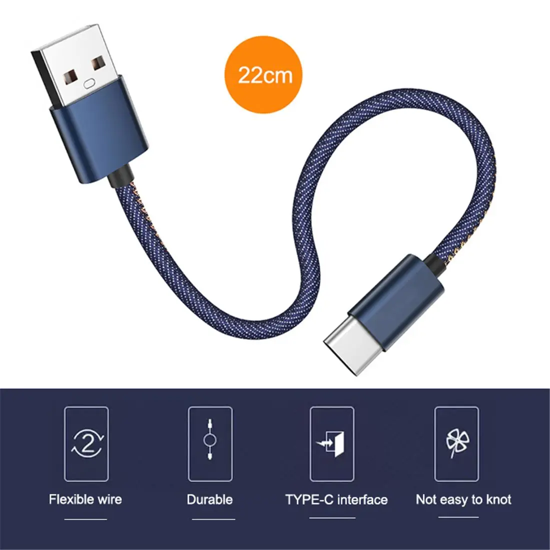 Горячие TTKK 2.1A джинсовый брелок USB быстрое зарядное устройство кабель подарок