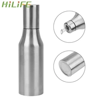 hilife gravy boat durable stainless steel oil dispenser kitchen supplies 750ml soy sauce olive oil bottle oil can