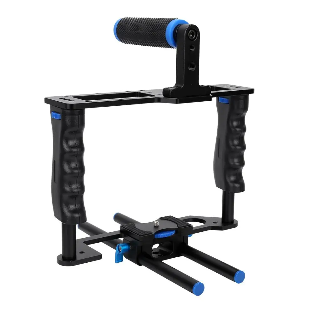 C2 DSLR камера крепление с верхней ручкой захват Photo Studio Kit кролик клетка