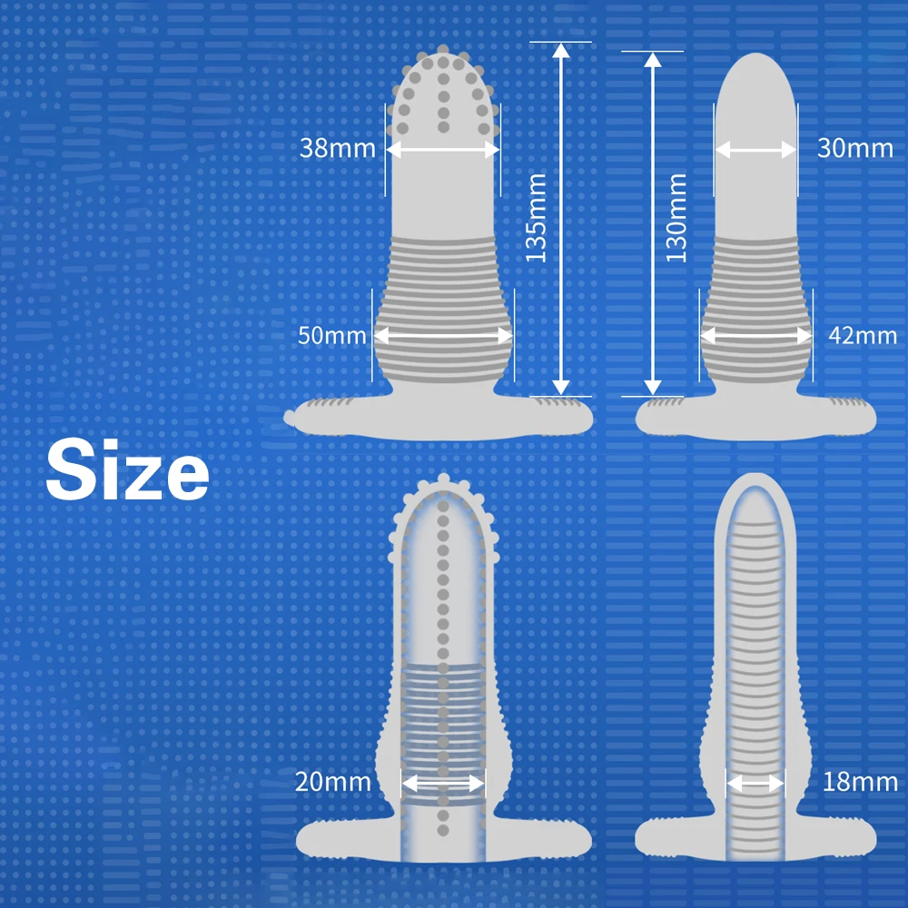 Anal Transparent Hollow Butt Plug Massager For Male Female Masturbation Sex Toys crystal set male with anal fun spikes | Красота и