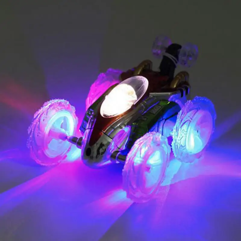 360 галтовочная Электрический Управление led RC трюк Танцы мигающий светильник