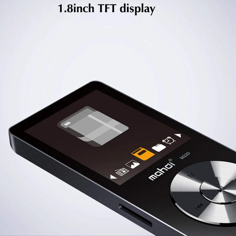 Mahdi 8Gb Hifi Lossless Mp3 Player Fm Video E-Book Recorder Clock Function Sport 1.8Inch Tft Screen Music | Электроника