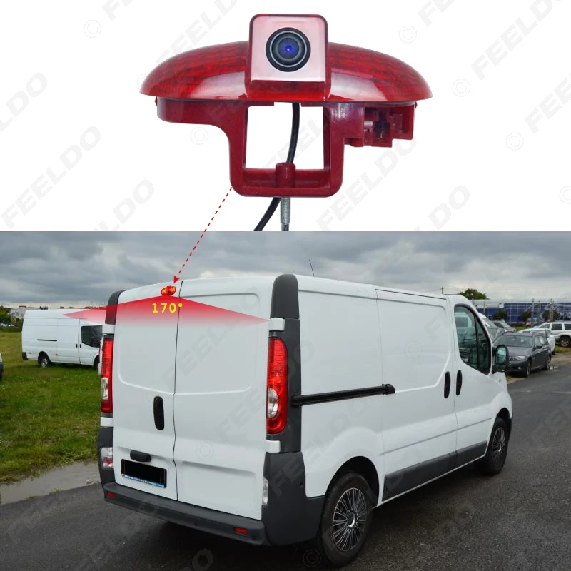 Автомобильная камера заднего вида LEEWA с стоп сигналом для Renault Trafic Opel Combo/Vauxhall Vivaro