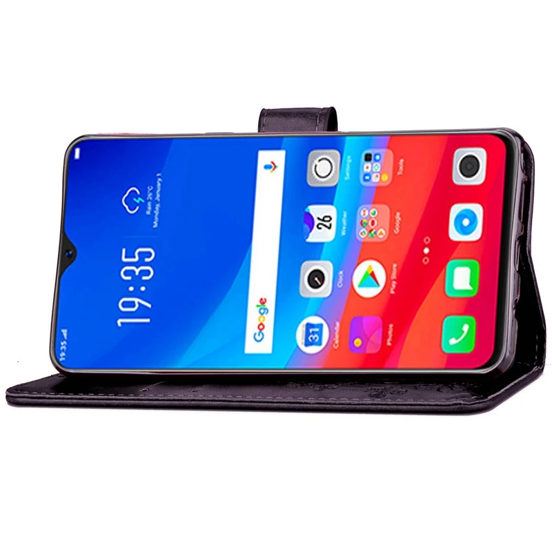 HKKAIS флип-чехол для OPPO F9/OPPO F9 Pro чехол кронштейн Drop-proof клатч Чехол | Мобильные