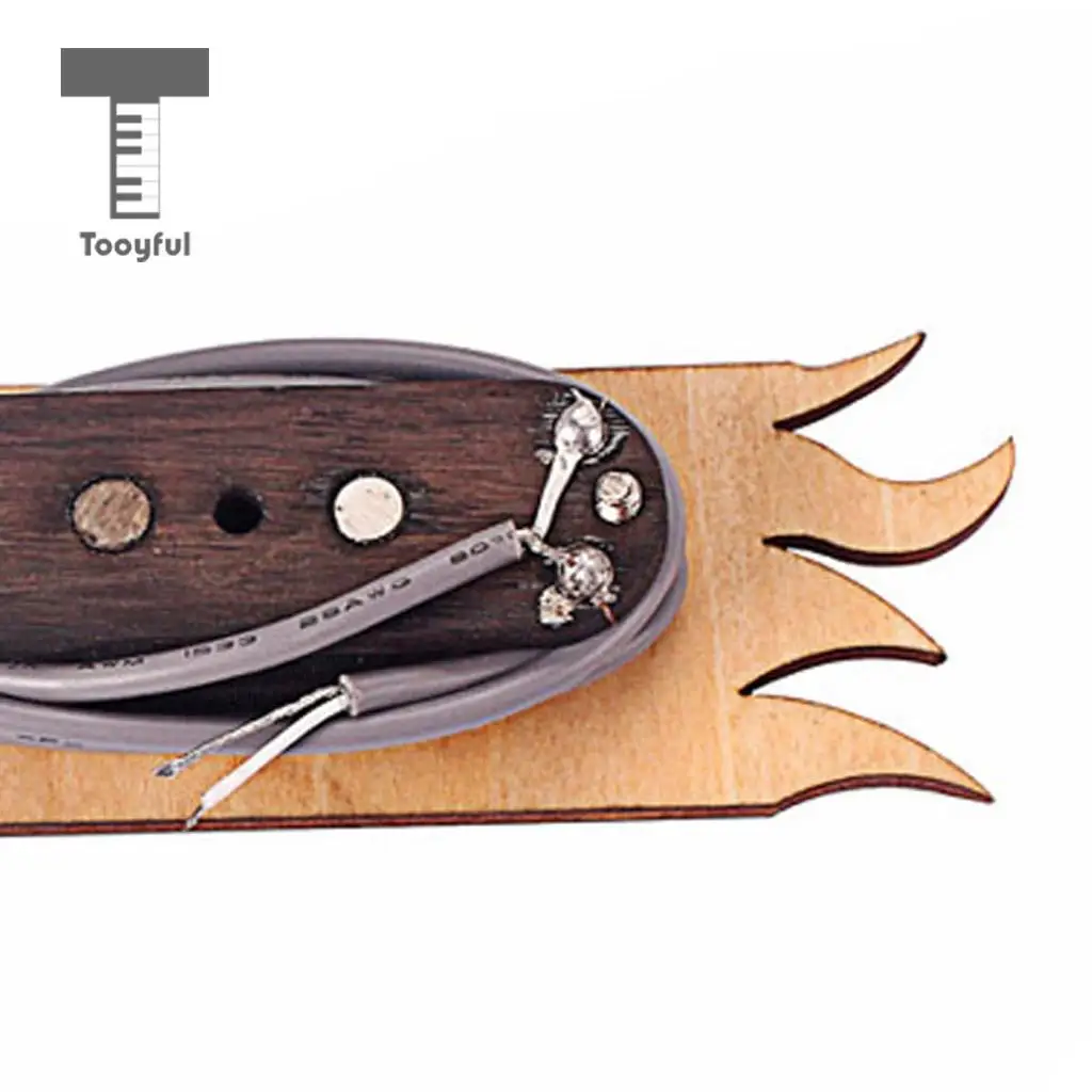 Изысканная Кленовая древесина 2 струны коробка для сигар гитара пикап сделай сам