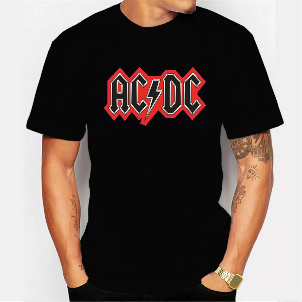 ACDC рок группа футболка для женщин мужчин н ролл Harajuku уличная Пот хип хоп