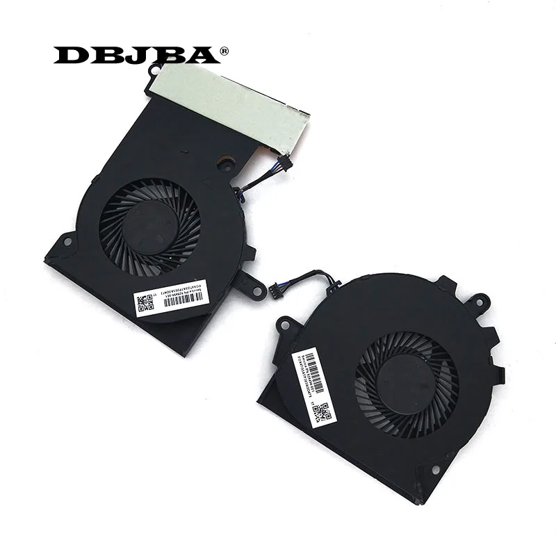 Новинка для HP Omen 15 CE CE000 CE010CA CE020CA CE030CA CE051NR NFB76A05H 001 929455 & 929456 CPU GPU Fan|Охлаждающие