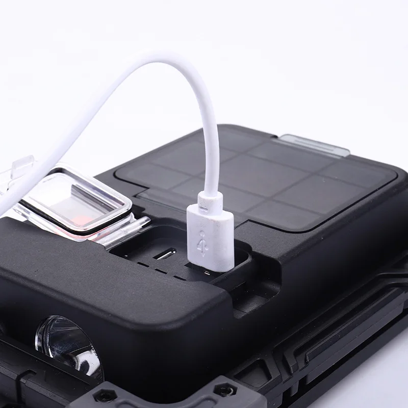 CLAITE 20 Вт COB Светодиодный точечный светильник водонепроницаемый для кемпинга USB