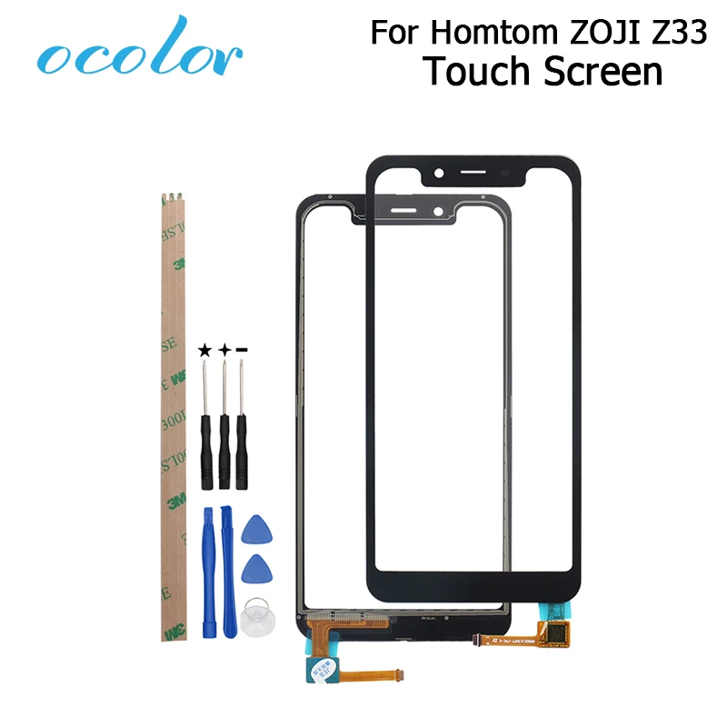 Ocolor для HOMTOM зоджи Z33 Сенсорный экран сенсорный Панель отличные Запчасти ремонта