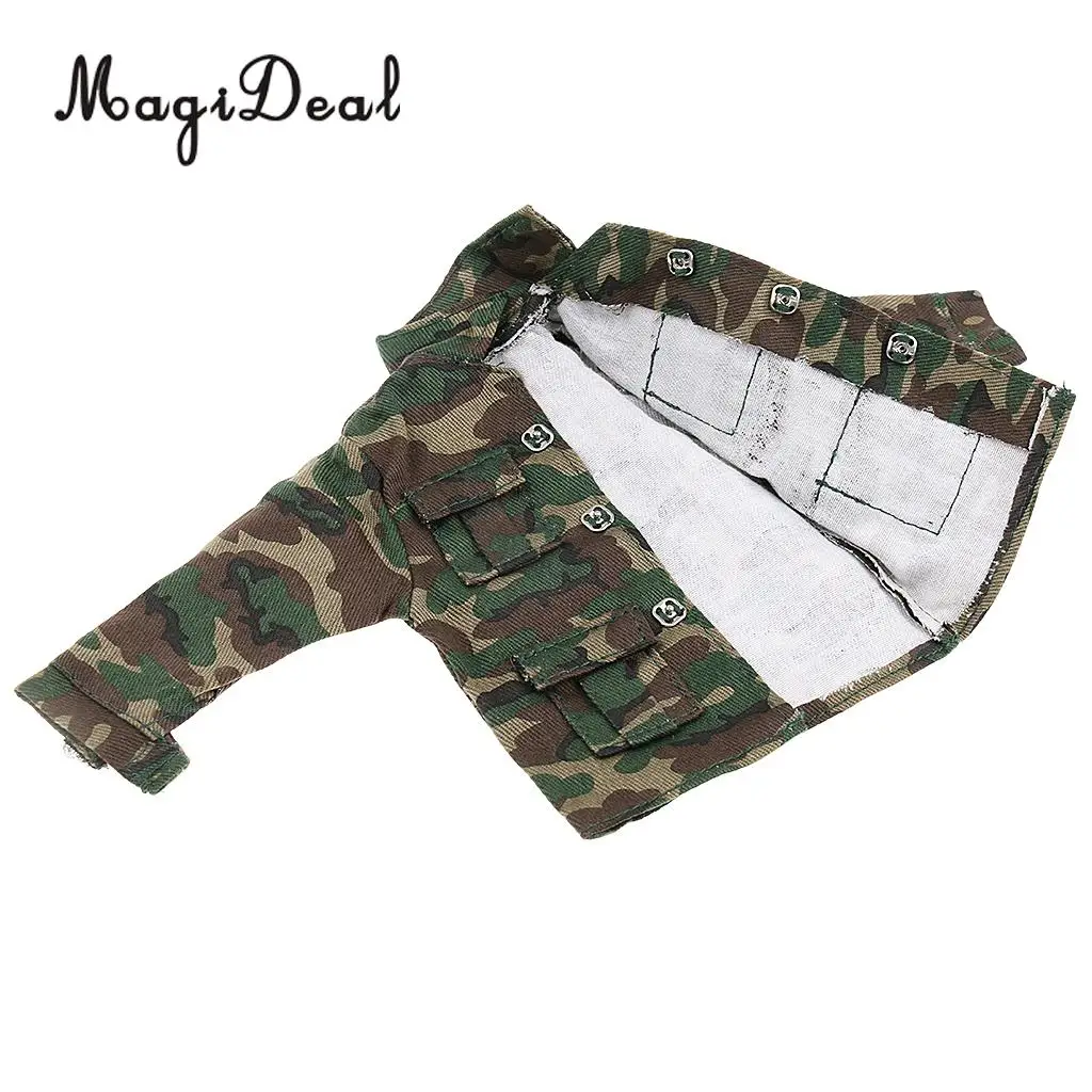 MagiDeal 1/6 масштаб одежды солдатский камуфляж боевая униформа для 12 дюймовых