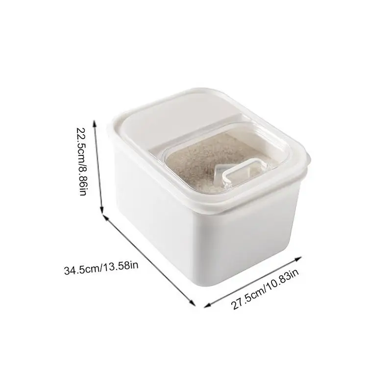 5-10kg Kitchen PP Storage Box Rice Grains Beans Contain Sealed Home Organizer Food Container Refrigerator Boxes | Дом и сад