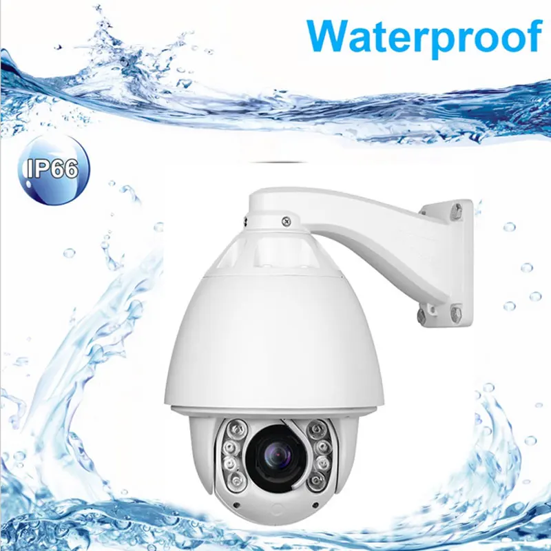POE CCTV камера IP 20/30X Zoom Высокоскоростная купольная сеть 1080P Автоматическое