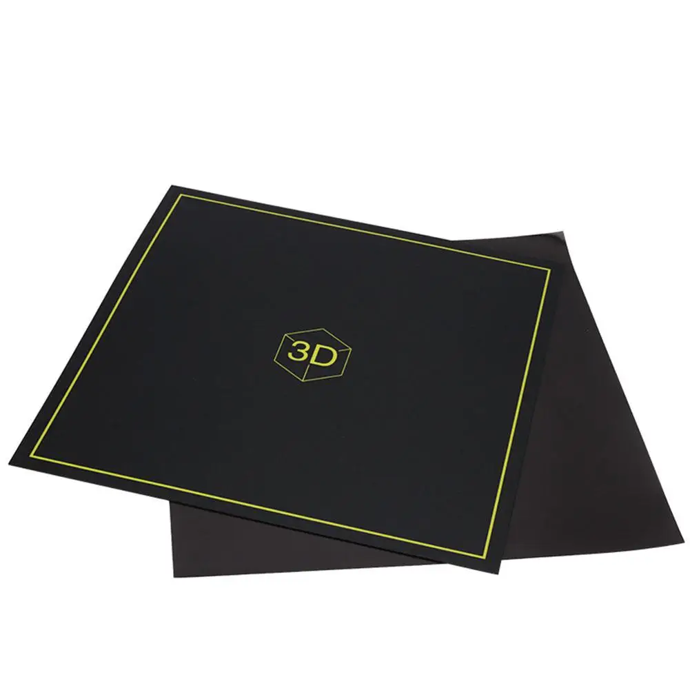 

BEESCLOVER 300x300 мм Магнитная клейкая лента для печати на кровать наклейка для печати Гибкая Пластина для CR-10 3D принтера r20