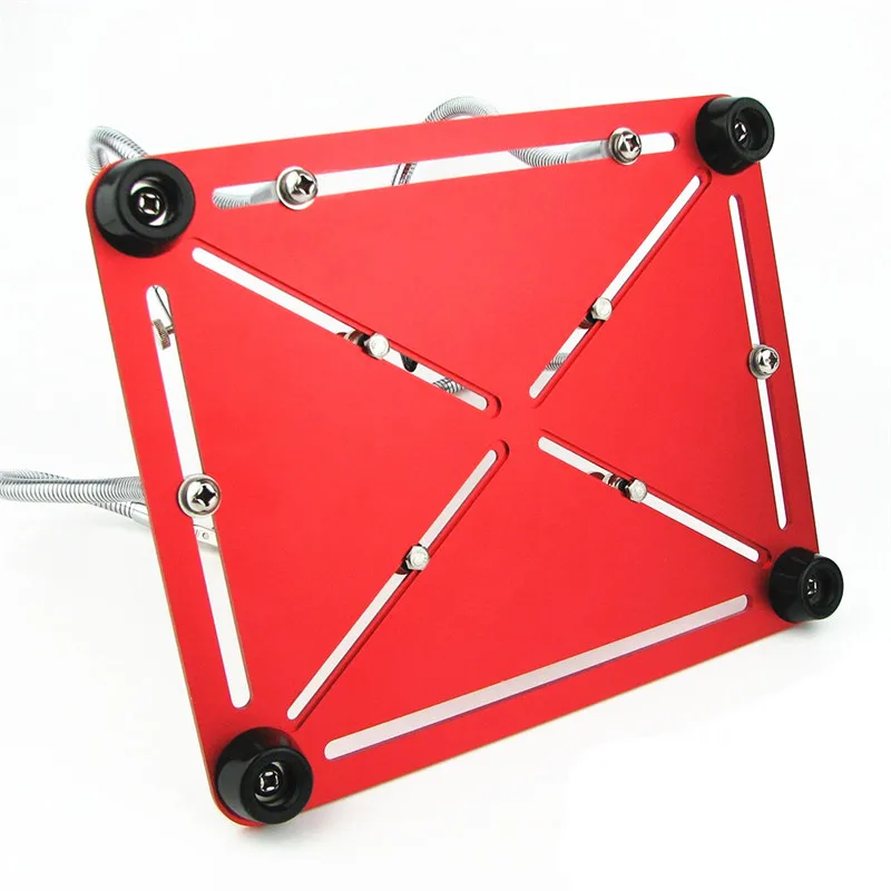 4 Flexible Arm Soldering Station with Removable Clamp Holder PCB Fixture Helping Hands Four Hand for RC Drone FPV Racing | Инструменты