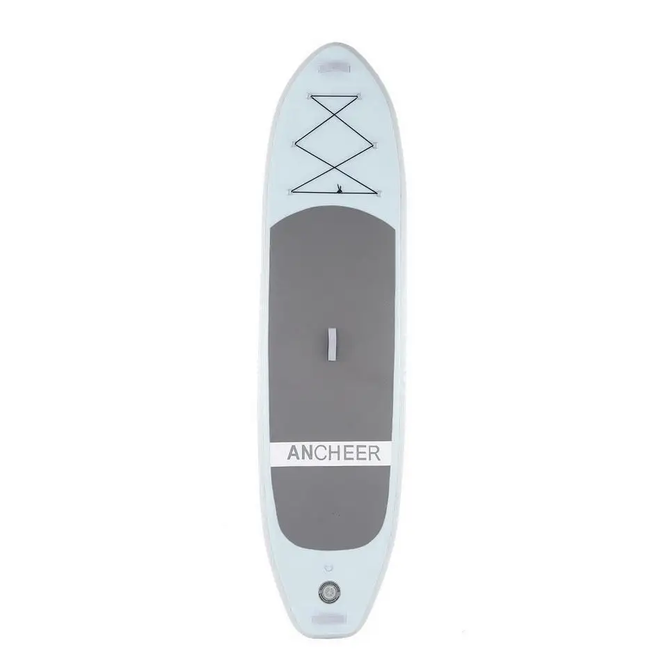 Надувная доска для серфинга с веслом Sup Board набор на каяке 305x81x15 см рюкзаком