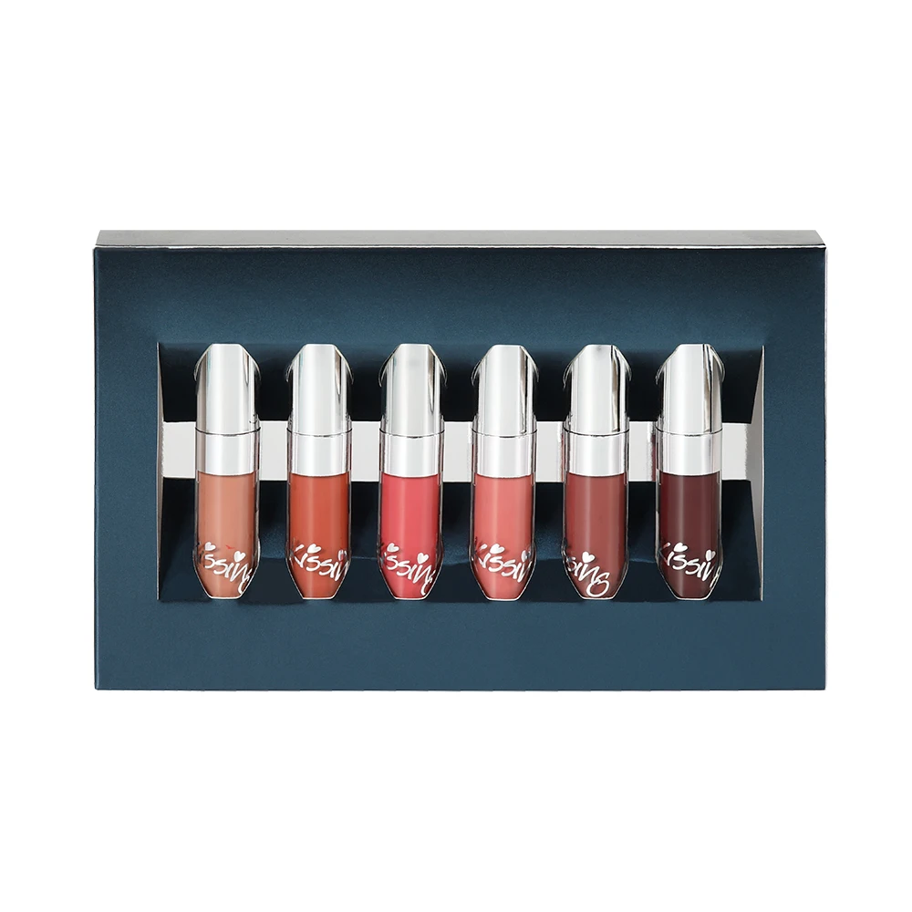 Beauty Glazed набор матовых помад для губ 6 шт./кор. водостойкая стойкая жидкая помада