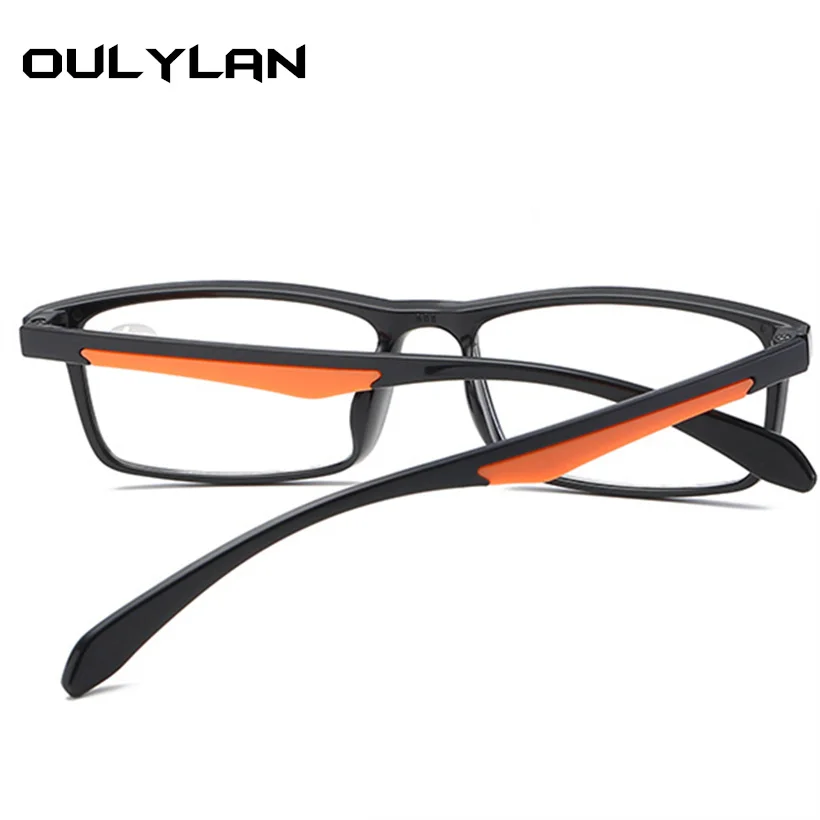 Oulylan TR90 очки для чтения мужские и женские пресбиопические из смолы прозрачные