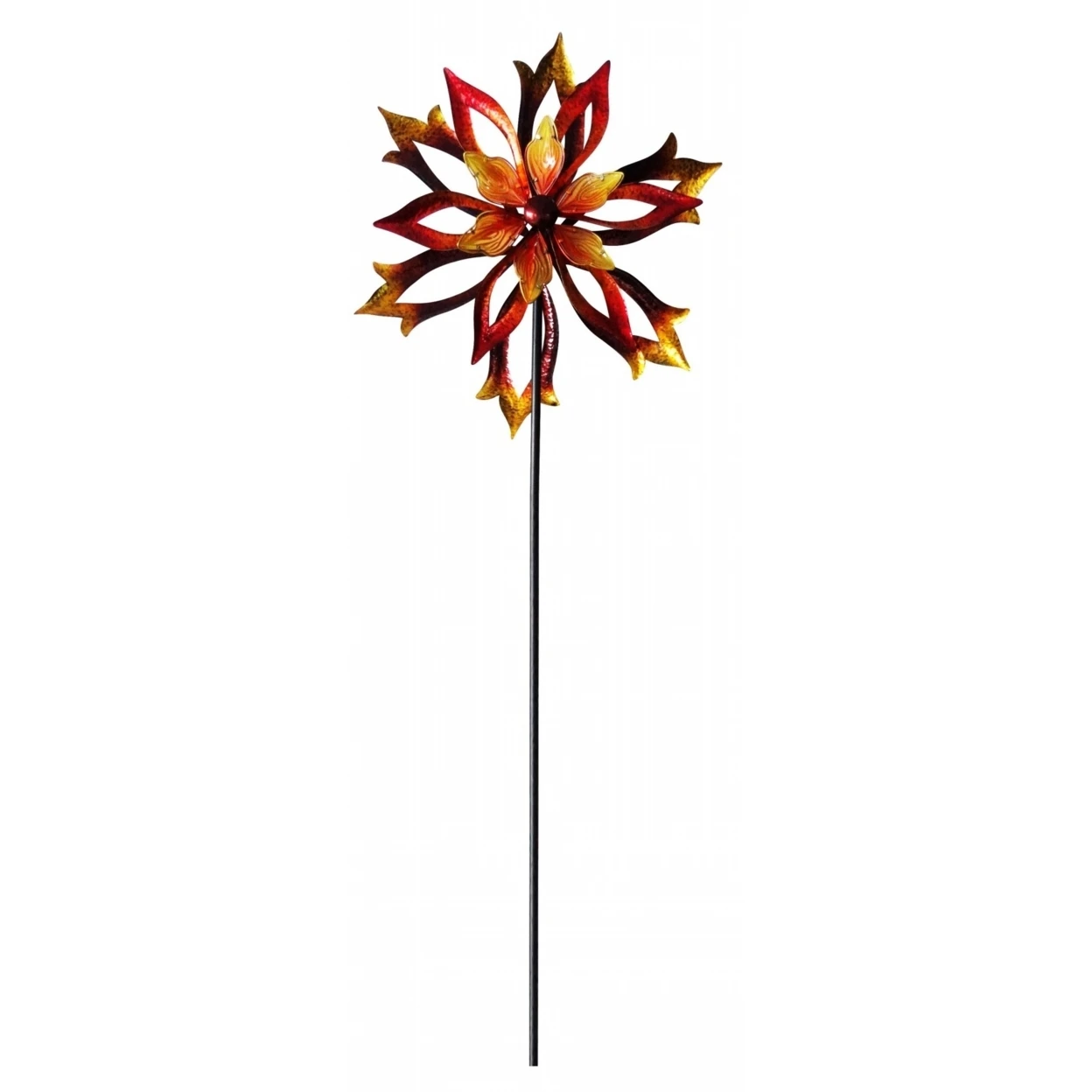 Металлический двухсторонний пламенный спиннинг садовый кол|Наборы для сада| |