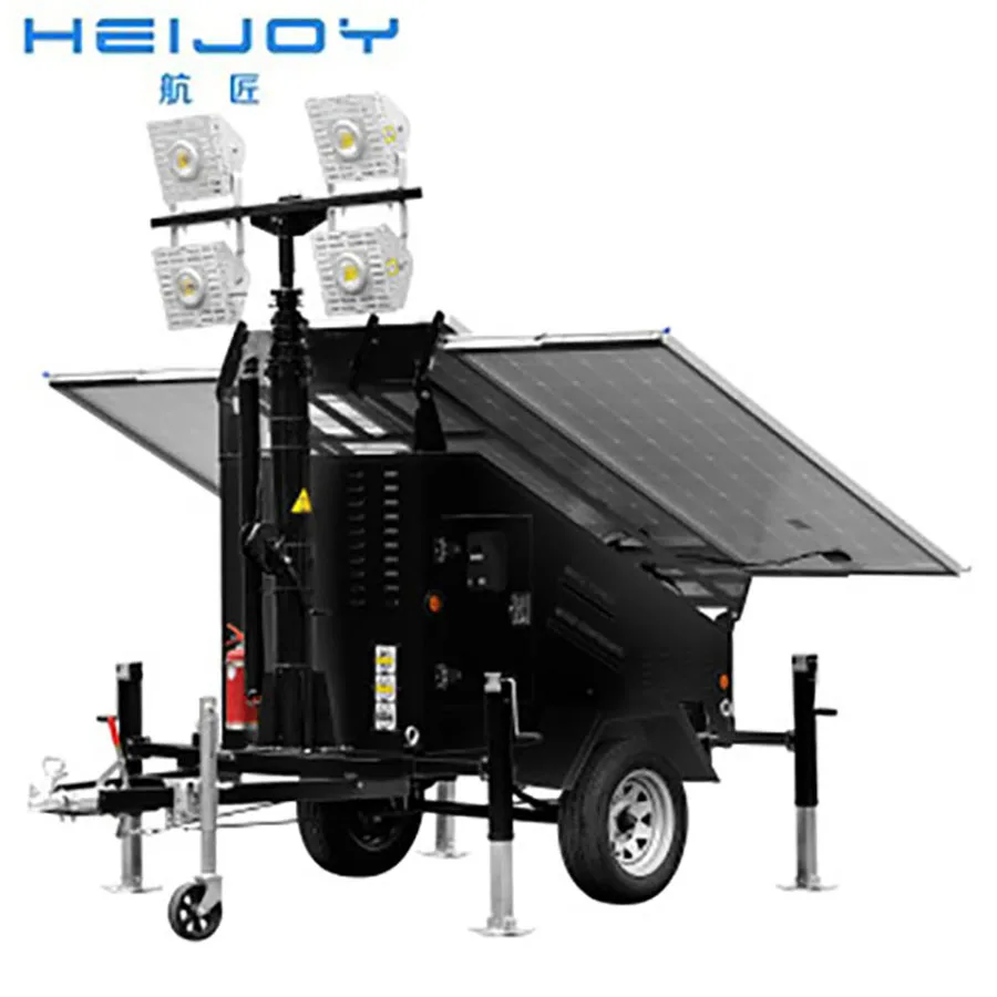 HEIJOY BST 17 мобильный Солнечный свет Башня переносной солнечный светильник