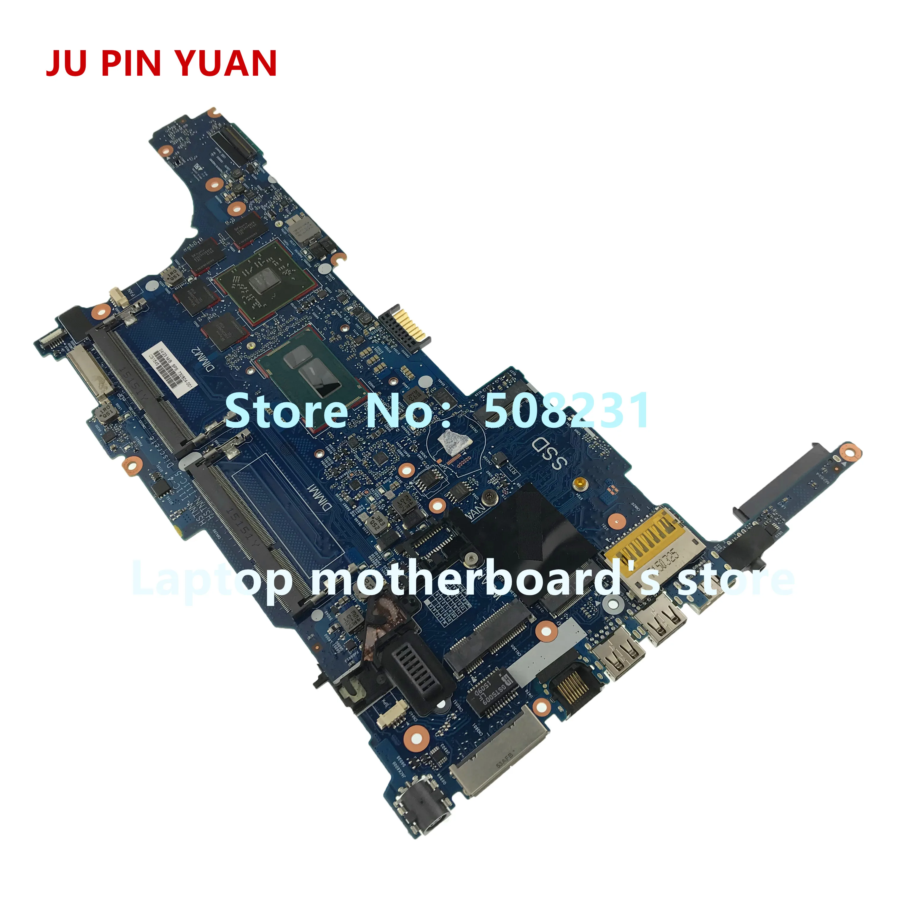 Ju pin yuan 730804 601 501 001 материнская плата для HP EliteBook 840 G1 850 ноутбука 100% полностью