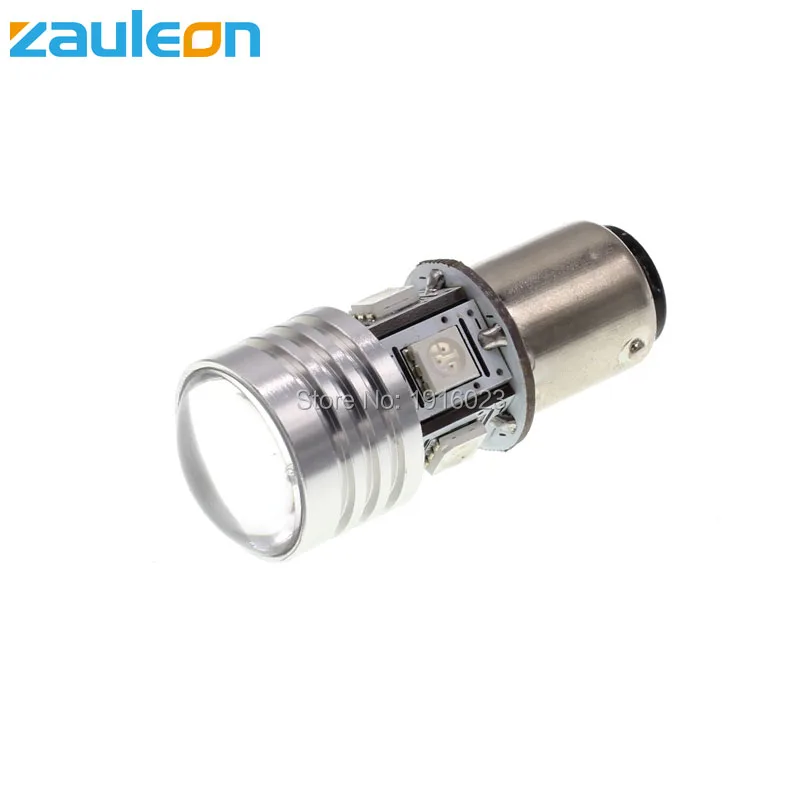 Zauleon 1 шт. без полярности 6 в 1157 BAY15D красный светодиодный Винтажный Классический