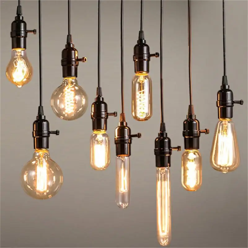 Ретро Edison led светильник лампочка E27 220V 40W нитевые Винтаж ампулы лампа накаливания