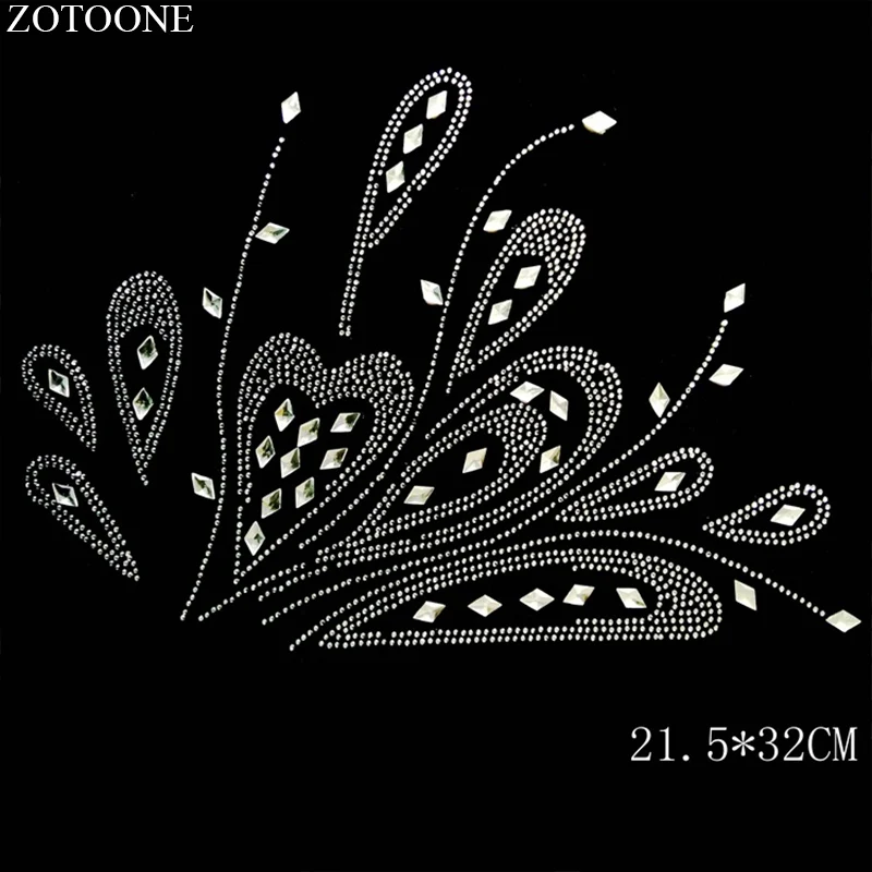ZOTOONE Швейные мотив стразы s для рукоделия кристально чистый AB исправление горный