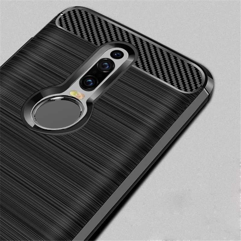 Brushed Carbon Fiber Phone Cases For Huawei Mate RS SE 10 Pro Luxury Shockproof Case Cover 9 Lite Anyy |