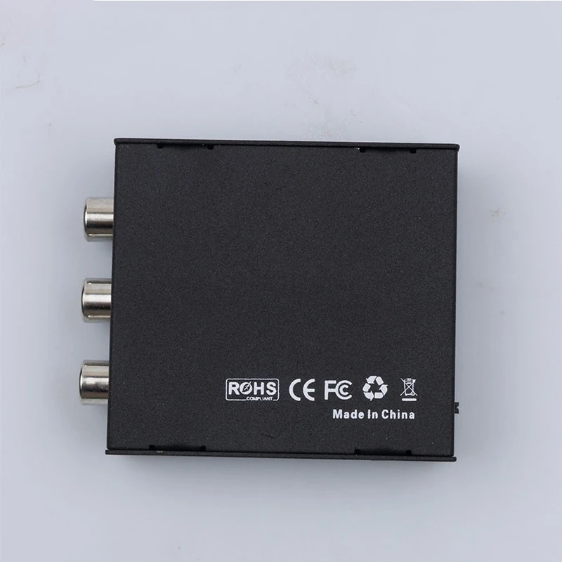 AABB-Mini HD 1080P HDMI 2AV видео конвертер коробка в RCA AV/CVSB L/R Поддержка NTSC PAL выход AV адаптер