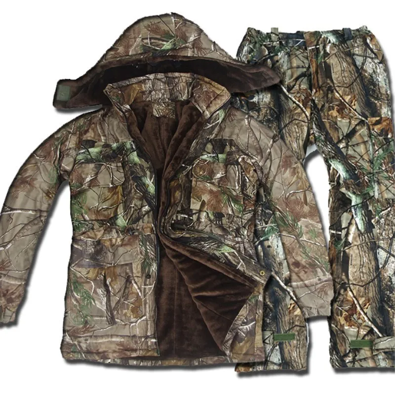 

Drop Shipping 5 Pc Bionics Camouflage Hunting Clothes Suits Tactical Jacket Pants Outdoor Military Airsoft Sniper Multicam Sets