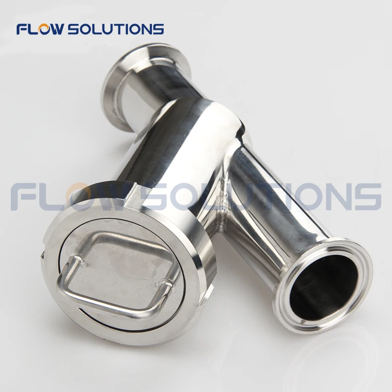 Санитарный фильтр Triclamp y типа TC Clamp (3/4 &quot19 мм 1&quot 25 1 5 &quot38 2&quot 51 мм) SS304 (300 сетка или